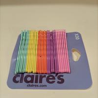 Mollette per capelli in metallo colorate