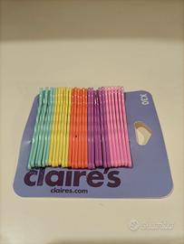 Mollette per capelli in metallo colorate