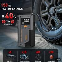 3in1 avviatore auto e compressore per auto