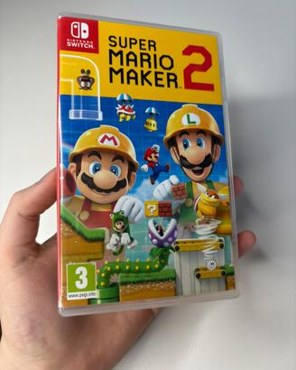 Super Mario Maker 2 Nintendo Switch con custodia