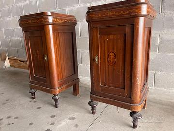 comodini antichi vintage