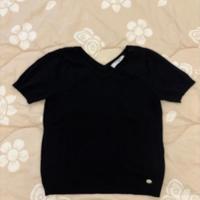 Tshirt in filo nera tg m Chanel