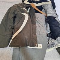 Tuta da neve salopetta e giubbino