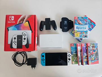 Nintendo Switch con giochi