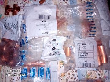 tubo  curve  e ti  in rame