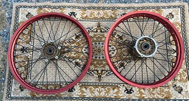 Coppia Cerchi 19 21 Moto Cross Ruote Yamaha YZ 250