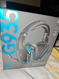 LOGITECH CUFFIE WIRELESS 7.1 G935 -NUOVE IMBALLATE
