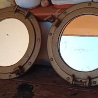 Specchio incassato in oblò 