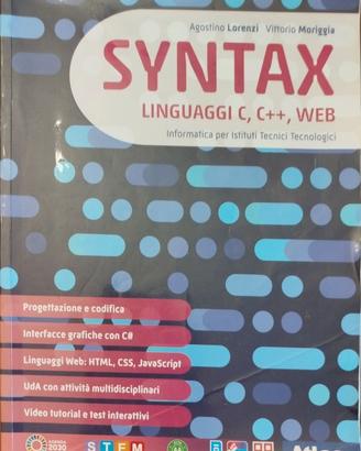 Syntax - Linguaggi C, C++, Web