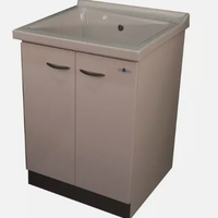 Mobile lavanderia con lavabo CERAMICA incluso Plus