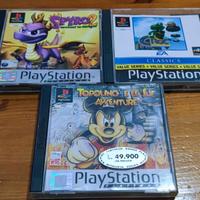 Lotto giochi Playstation Ps1 Psx Spyro + Croc