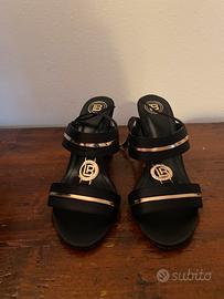 Sabdali Laura Biagiotti oro e nero da sera