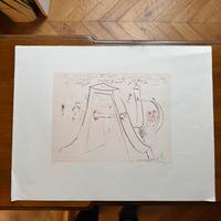 SALVADOR DALÌ LITOGRAFIA ORIGINALE FIRMATA