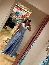 Abito da cerimonia azzurro - Rinascimento