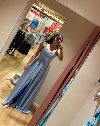 Abito da cerimonia azzurro - Rinascimento