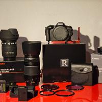 Canon R50 + obiettivi e filtri