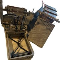 bilancia a piattaforma decimale antica