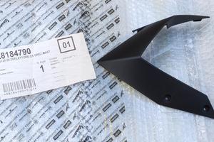 Deflettore dx grez. master nero per Aprilia RS 125