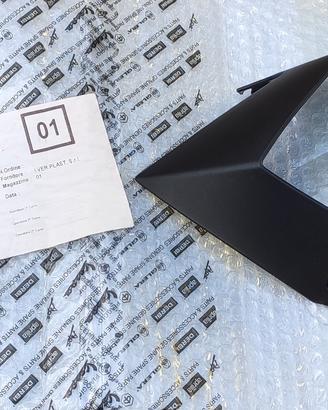 Deflettore dx grez. master nero per Aprilia RS 125