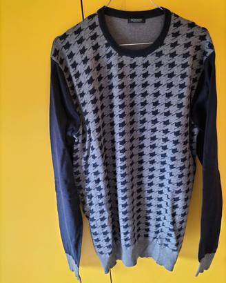 pullover girocollo uomo taglia XL 