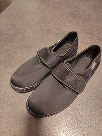 pantofole scarpe morbide anziani velcro