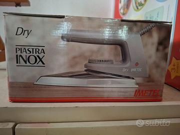 Ferro da stiro Imetec Dry – Piastra Inox