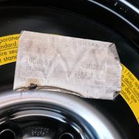 ruotino di scorta originale VW, 145/80-18 ferro