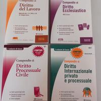 4 compendi di DIRITTO + OMAGGIO (Mosconi)