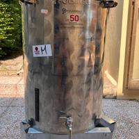 Fermentatore 50lt. Polsinelli Inox