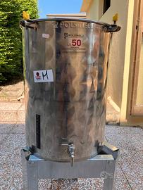 Fermentatore 50lt. Polsinelli Inox