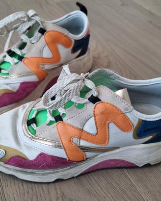 Sneakers colorate donna Manila Grace