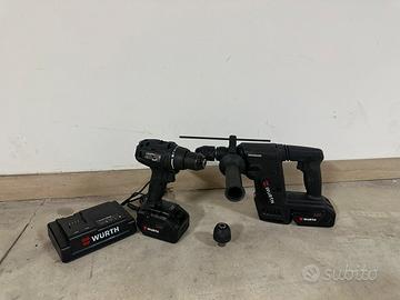 Wurth kit duo utensili a batteria
