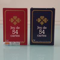 Carte da Gioco Francesi 54 Bridge Poker Canasta