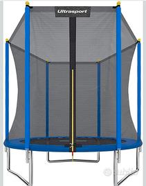 Trampolino elastico Ultrasport 244cm diametro