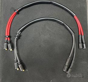 Cavi candele da competizione lunghezza 65cm