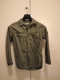 camicia stile militare Zara verde 12 anni 152 cm