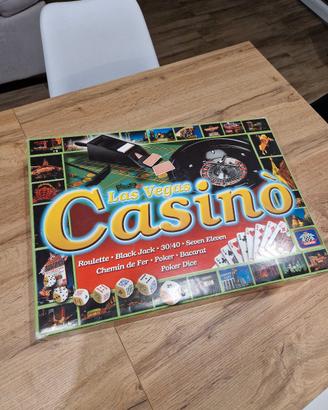 Gioco da tavolo Casinò Las Vegas con vari giochi