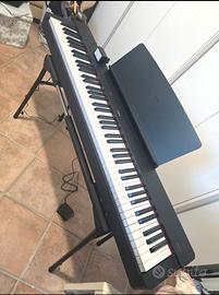Tastiera Yamaha P225 black con supporto