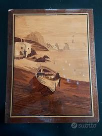 Quadro ligneo Tarsia di Sorrento