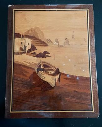Quadro ligneo Tarsia di Sorrento