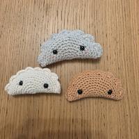 3 mini peluche a forma di raviolo cinese