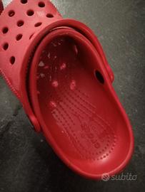 crocs 30 31 rosse