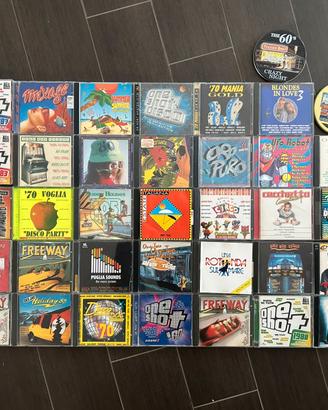 Cd compilation anni 60, 70, 80 è italiana.