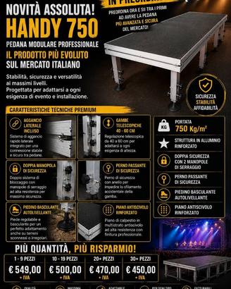 PEDANA 2X1 H CM 40/60 HANDY 759