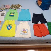 canotte e pantaloncini