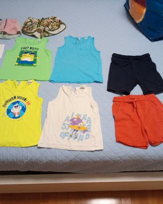 canotte e pantaloncini