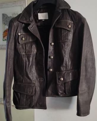 Giacca in pelle Barone
