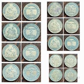 Lotto monete francesi