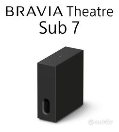 Sony  bravia theatre SUB 7 subwoofer wifi