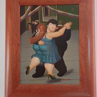 Quadro riproduzione Botero